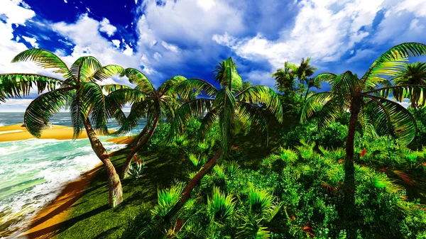 Paradise en la isla de Hawaii — Foto de Stock