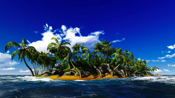 Raj na wyspie Hawaje — Zdjęcie stockowe
