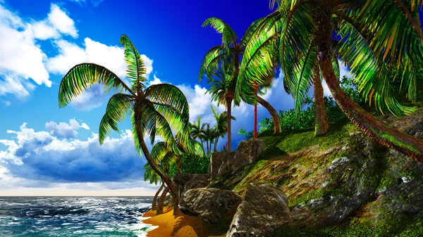 Paradise on Hawaii Island — Stock Photo, Image