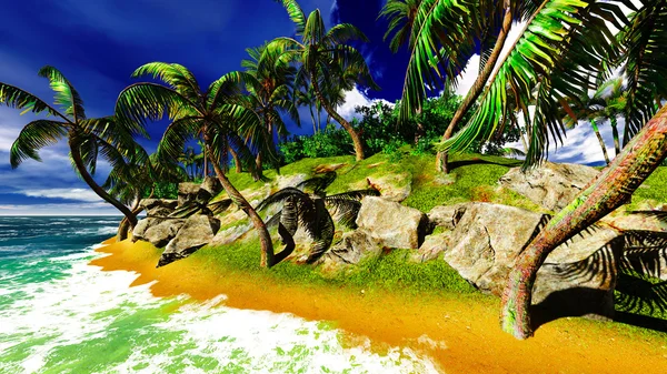 Paradise on Hawaii Island — Stock Photo, Image