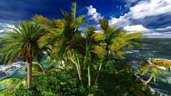 Παράδεισος στο νησί των Χαβάη — Φωτογραφία Αρχείου
