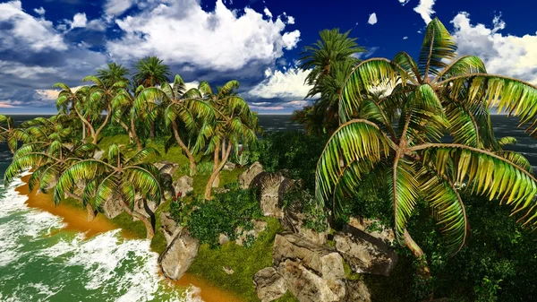 Paradise on Hawaii Island — Stock Photo, Image