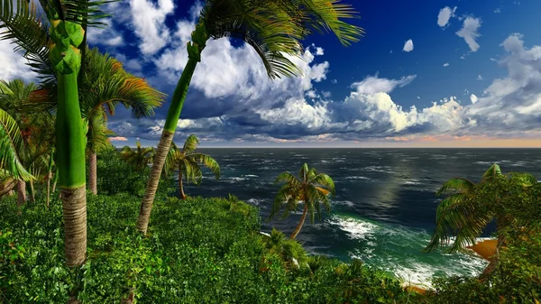 Paradise en la isla de Hawaii — Foto de Stock