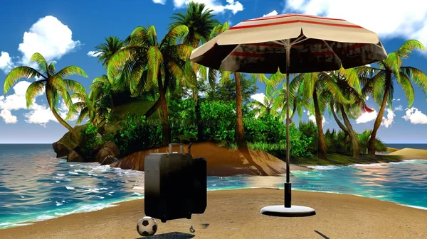 Paradise on Hawaii Island — Stock Photo, Image