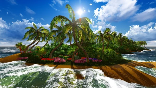 Paradise on Hawaii Island — Stock Photo, Image