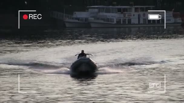 摩托艇 — 图库视频影像