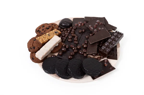 Chocolate assortment — Stock Photo, Image