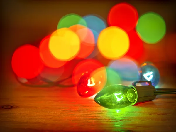 Xmas lights — Stock Photo, Image