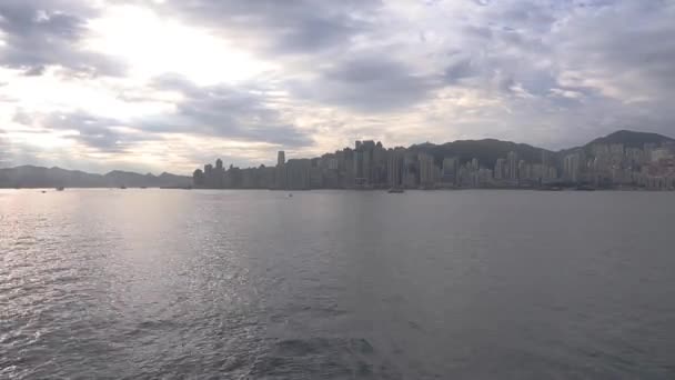 Hong Kong lapso de tempo — Vídeo de Stock