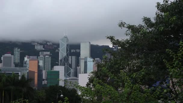 Hong Kong lapso de tiempo — Vídeo de stock