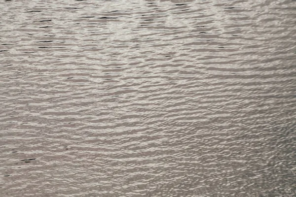 Textura Monocromática Água Calma Dourada Lago Ondas Meditativas Superfície Água — Fotografia de Stock