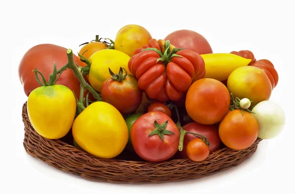 Tomaten vom Bauernhof — Stockfoto