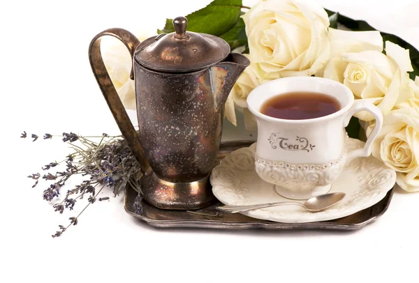 Tea in cup — Stock Photo, Image