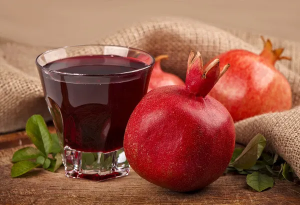 Pomegranate juice — Stock Photo, Image