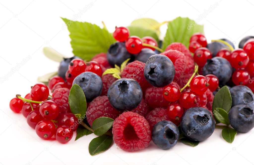 Handful of berries