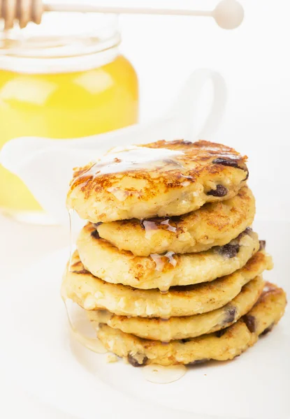 Panquecas de queijo deliciosas — Fotografia de Stock