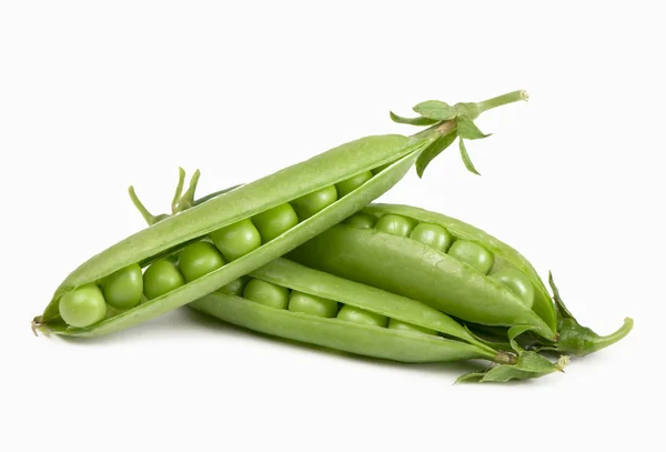 Green peas in stryuchka — Stock Photo, Image