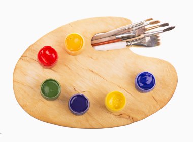 Palet boya ile