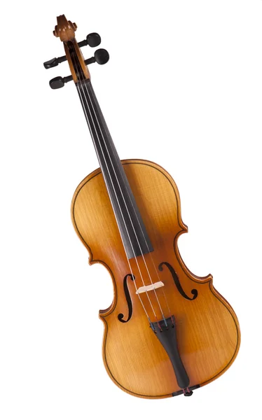 Красивая деревянная виолончель — стоковое фото