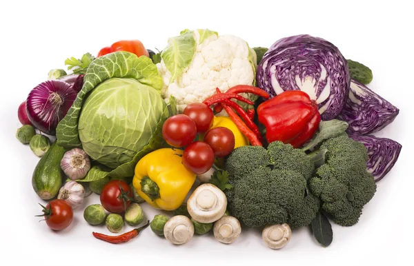 Collection of fresh vegetables — Stock Photo, Image