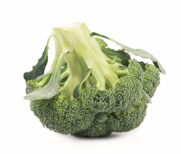 Pezzi di broccoli freschi, crudi e verdi — Foto Stock