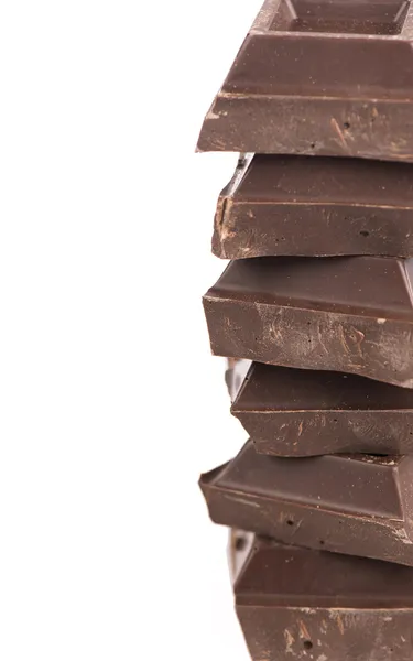 チョコレートの部分 — ストック写真