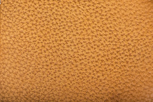 Textur av brunt läder — Stockfoto
