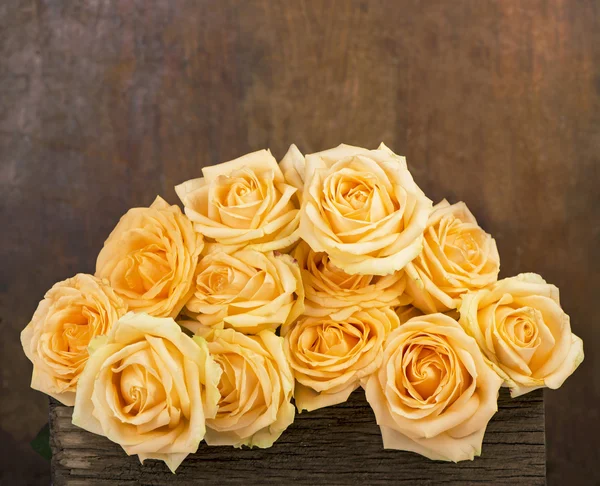 Beautiful  yellow roses — Stock Photo, Image