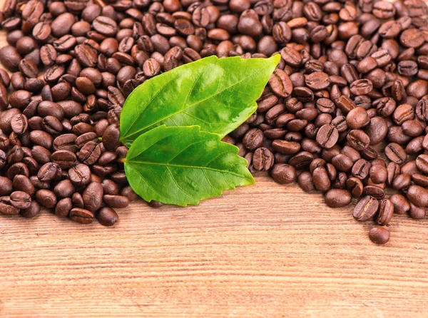 Pirított Illatos Gabona Kávébab Textúra — Stock Fotó