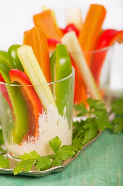 Insalata Barattoli Fatta Casa Sana Cibo Sano Dieta Disintossicazione Mangiare — Foto Stock