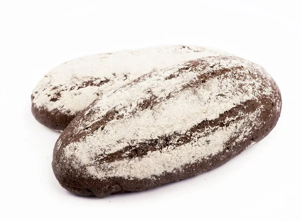Πετιμέζι Πασπαλίζει Ψωμί Πάνω Λευκό Φόντο — Φωτογραφία Αρχείου