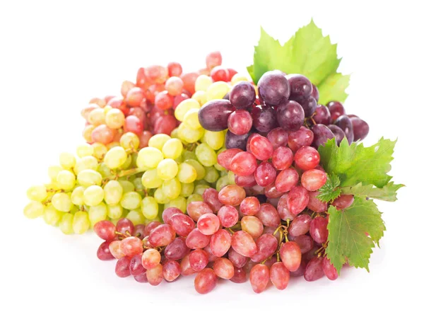 赤と白のテーブルブドウ ワインブドウ — ストック写真