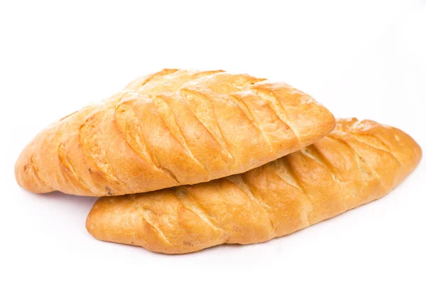 Traditional Homemade Bread Isolated White — ストック写真