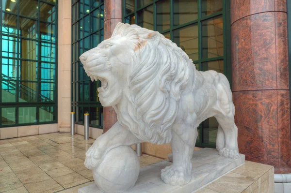 Scultura del leone — Foto Stock