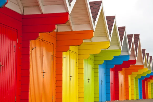 Beach huts — Stock Photo, Image