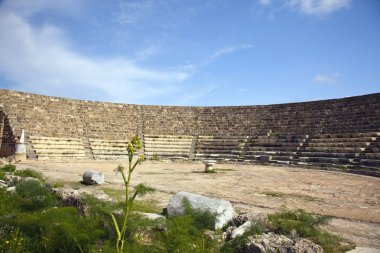 Salamis Mağusa yakınındaki antik Roma sitesi.