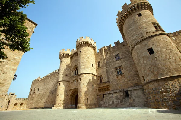 Grand Master Palace in Rhodes, Greece. — Stock Photo, Image