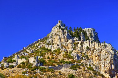 Kıbrıs St. hilarion Kalesi.