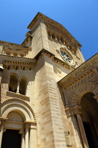 Kyrkan av Jungfru av ta' pinu på ön Gozo, malta. — Stockfoto