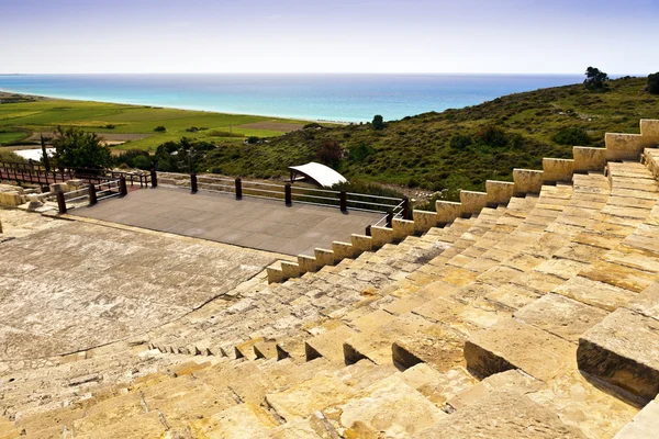 Antika romerska teatern nära limassol, Cypern. — Stockfoto