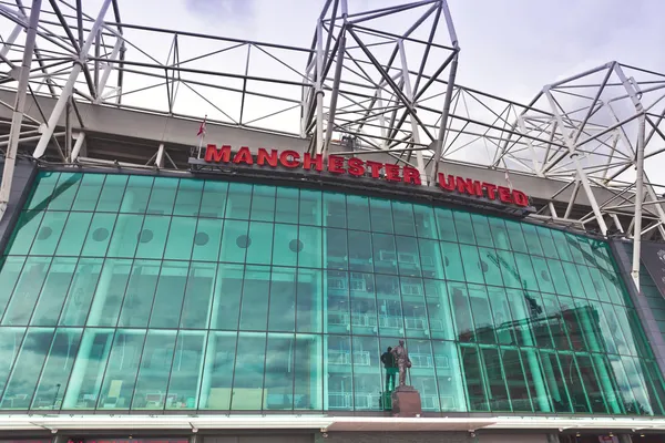 Manchesterský sjednocený stadion. — Stock fotografie