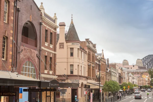 Sydney Avustralya Nisan 2019 George Caddesi Ndeki Miras Binaları Sidney — Stok fotoğraf