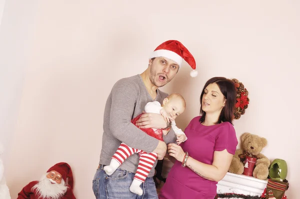 Happy Christmas family — Stock Photo, Image