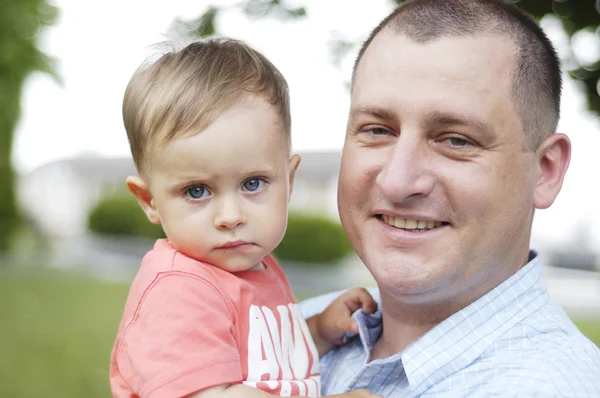 Father and his son — Stock Photo, Image