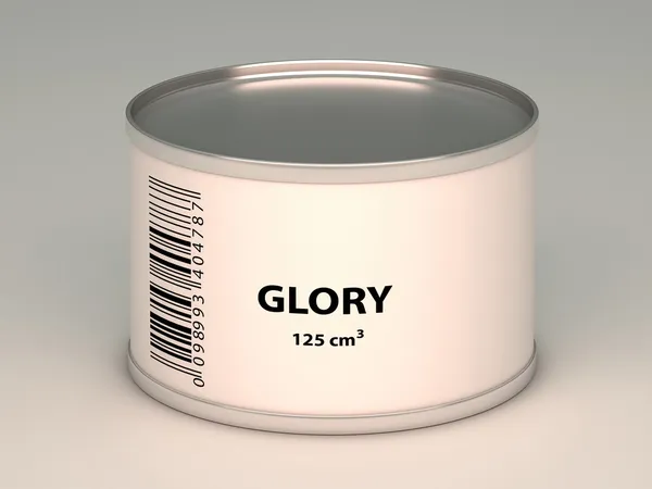 Bank with glory title — Stock Photo, Image