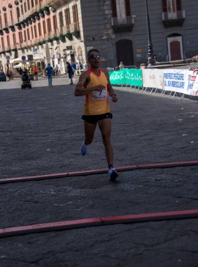 Napoli, İtalya - 5 Haziran 2022 - Telethon için Yaşam Yolu 2022.