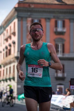 Napoli, İtalya - 5 Haziran 2022 - Telethon için Yaşam Yolu 2022.