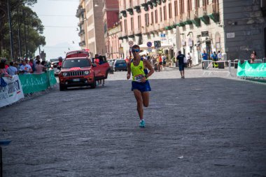 Napoli, İtalya - 5 Haziran 2022 - Telethon için Yaşam Yolu 2022.