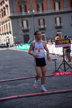 Napoli, İtalya - 5 Haziran 2022 - Telethon için Yaşam Yolu 2022.