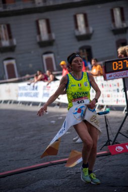 Napoli, İtalya - 5 Haziran 2022 - Telethon için Yaşam Yolu 2022.
